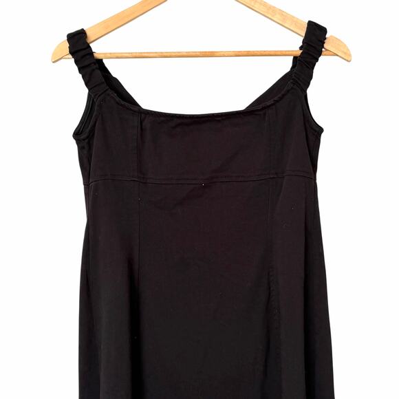 FREE PEOPLE Linnea Midi Dress in Black, Size Medium - Picture 10 of 14